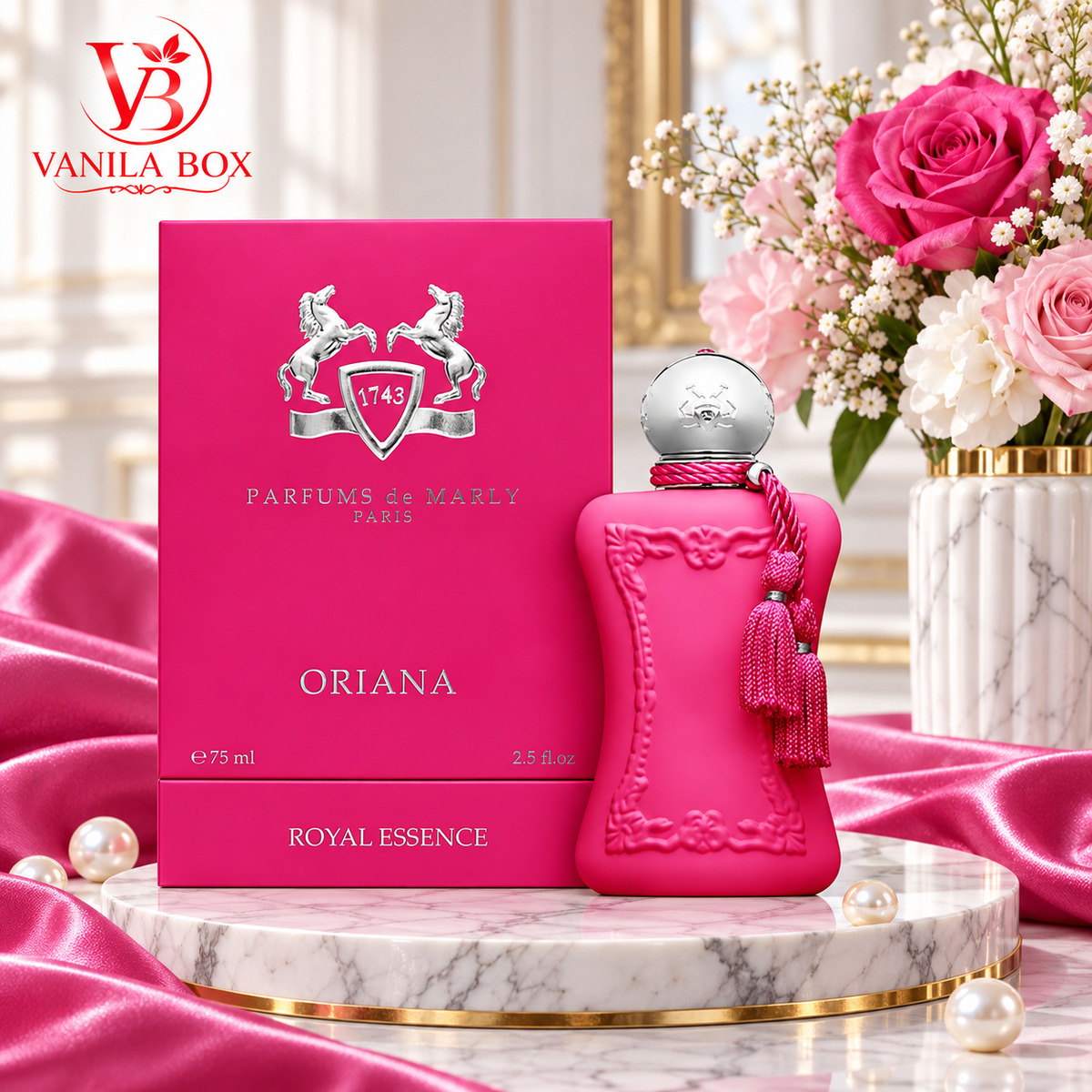 ادوپرفیوم زنانه پارفومز د مارلی مدل Oriana حجم 75 میل