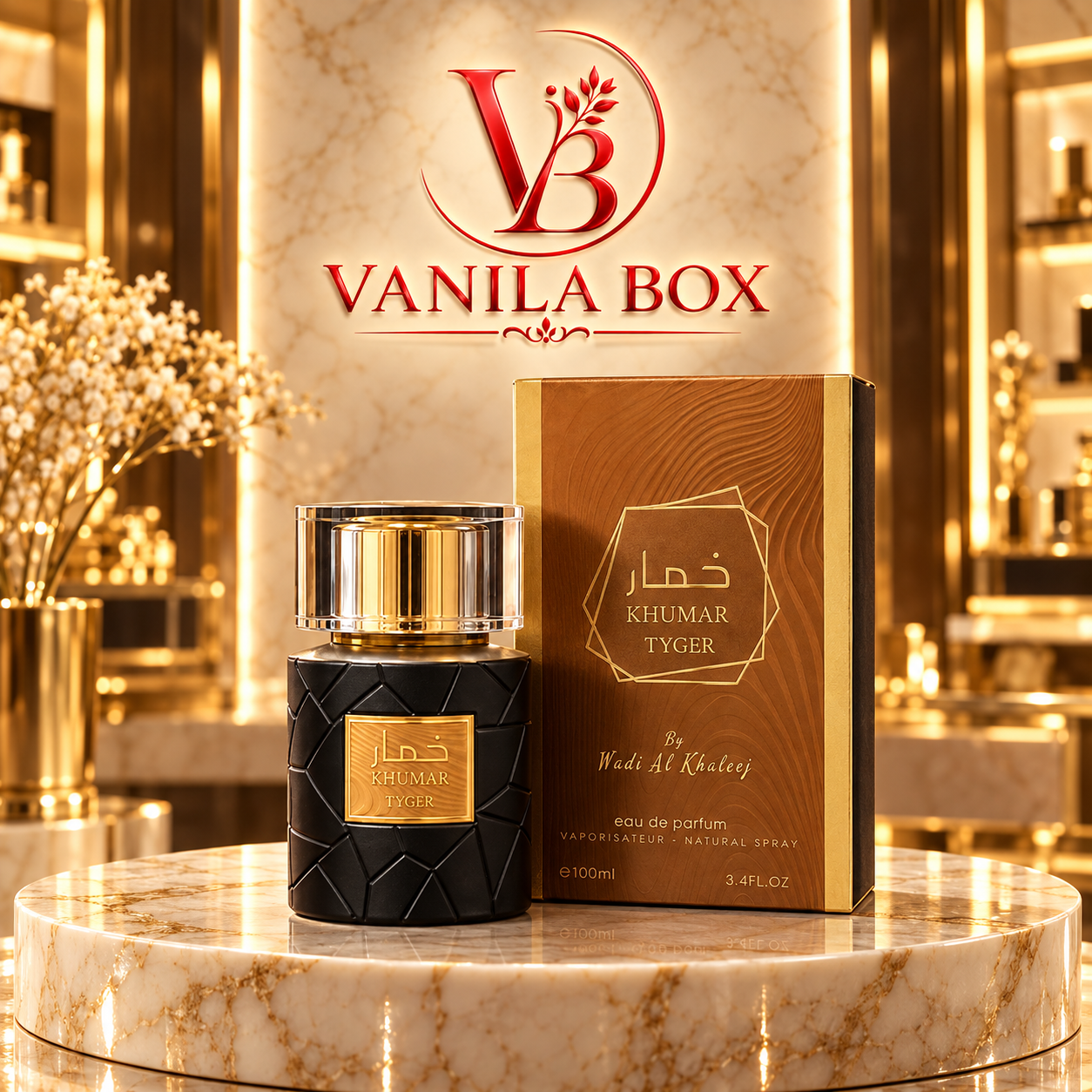 ادکلن خمار تایگر Khumar Tyger وادی الخلیجی 100 میل| مشابه بولگاری تایگار